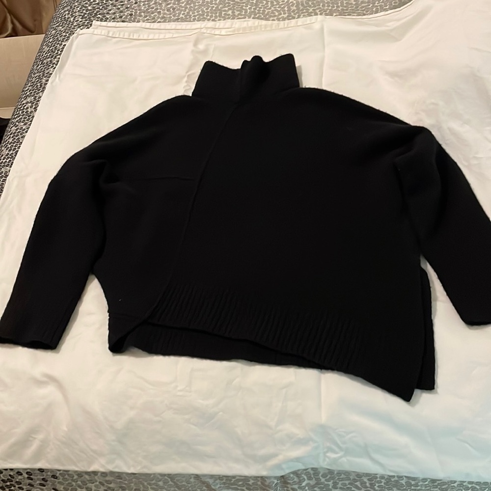 ALLSAINTS Lock Roll Neck Wool Blend Sweater